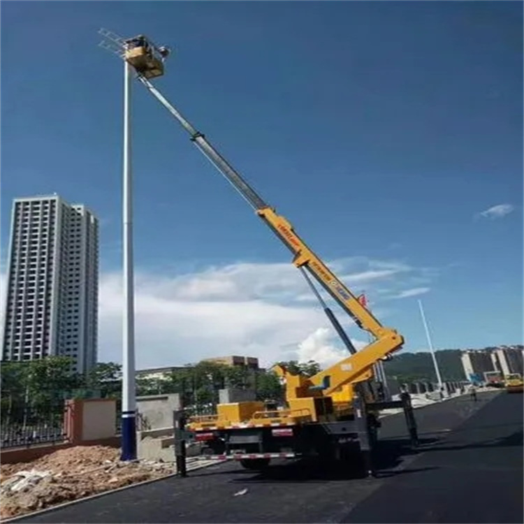 龙岩维修路灯的曲臂升降车出租