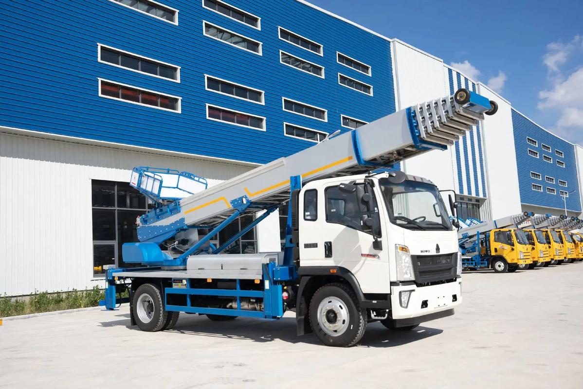 龙岩出租云梯车高空作业车 建筑垃圾搬运